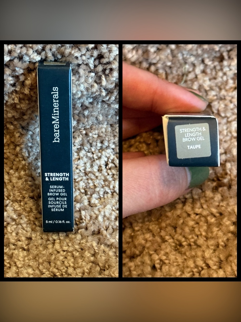 bareMinerals Strength & Length Serum-Infused Brow Gel – Taupe